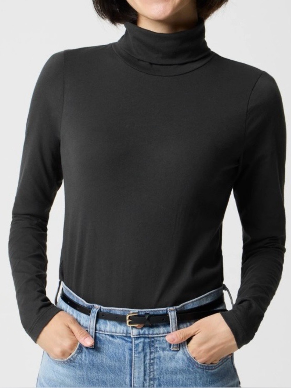 J.Crew Women’s must have classic Long-sleeve Everyday Mockneck Tee. XXS.NWT.